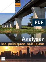 Analyser Les Politiques Publiques by Jacques de Maillard