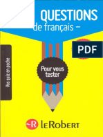 1000 Questions de Francais Fryaz PDF