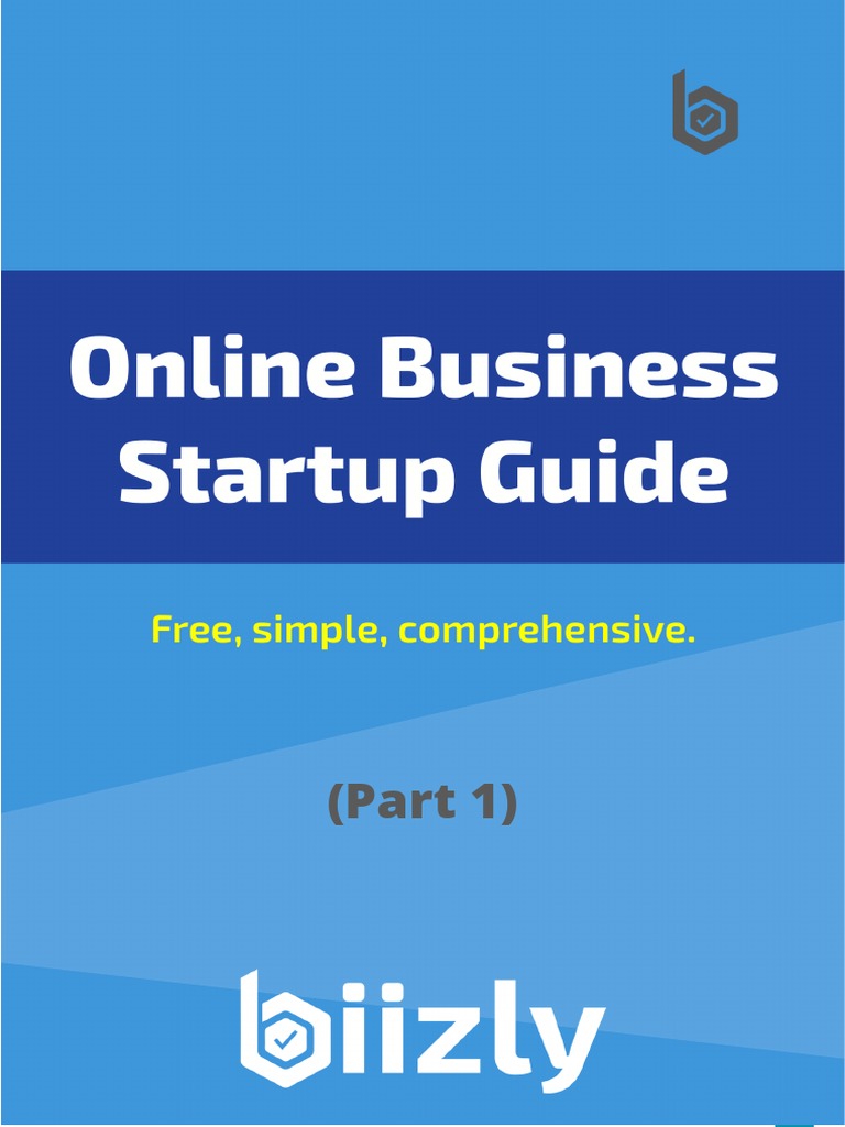 Online Business Startup Guide | PDF | Electronic Business | Online Shopping