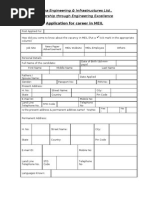 Application For Career in MEIL: Megha Engineering & Infrastructures LTD., Leadership Through Engineering Excellence