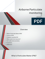 Air Particulate Monitoring