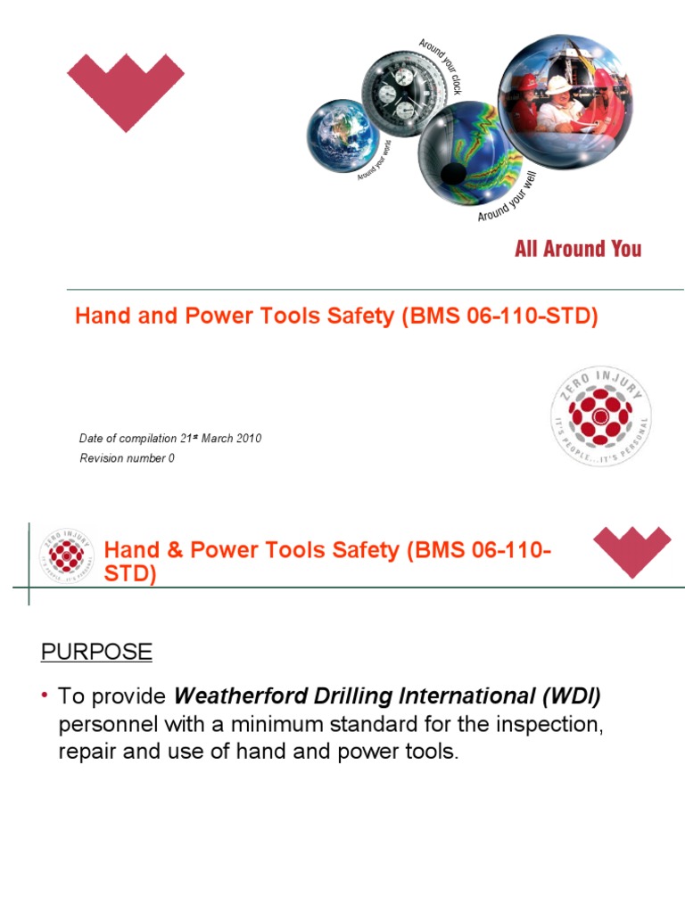 Hand Power Tools Pdf Drill Personal Protective Equipment