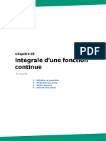 05 - Int Grale D Une Fonction Continue PDF