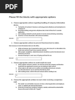 Information Security Quiz