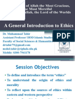 Lecture 1-A Professional Ethics in General