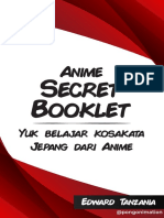 Secret Booklet: Anime