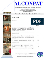 Revista - ALCONPAT - Volumen1 - Numero3 - Septiembre - Diciembrel - 2011