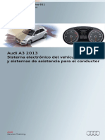 611 - Audi A3 2013 - Sistema Electrónico Del Vehículo y Sistemas de Asistencia para El Conductor