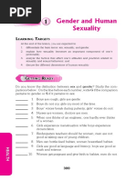 Lesson 1 Gender and Human Sexuality