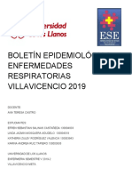 Boletin Epidemiologico 2019