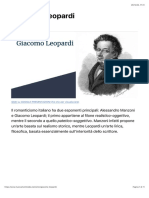 Giacomo Leopardi - Andrea Amici PDF