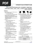 stm32f410cb DS PDF