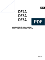 Y Suzuki DF5 - Uživatelský Manuál PDF
