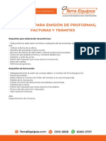 Requisitos para emisión de proformas, facturas y Trámite .pdf