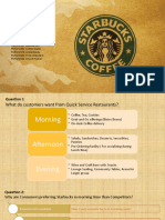 Consumer Behavior: Starbucks Case Study: Group 4
