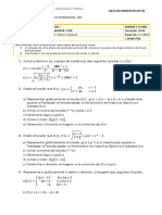 Lista de Exercícios de Cálculo I com Funções e suas Propriedades