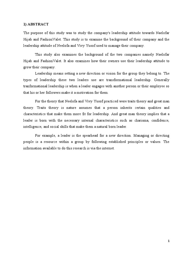 Introduction  PDF  Leadership  Employment