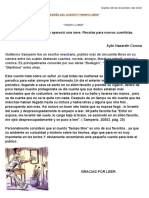 Reseña Del Cuento "Tiempo Libre - PDF