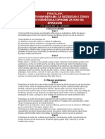 Pravilnik o Preventivnim Merama Za Bezbedan I Zdrav Rad Pri Koriscenju Opreme Za Rad Sa Ekranom