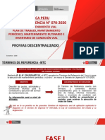 12.plan de Trabajo Mantenimiento Periodico Mantenimiento Rutinario e Inventario de Condicion Vial PDF