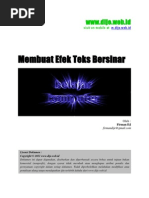 Download Membuat Efek Teks Bersinar by DiJe_Itu_Firma_7233 SN48938753 doc pdf
