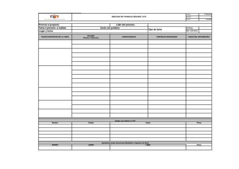 Plantilla ATS para Análisis de Trabajo | PDF