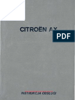 Citroen Ax - Obsluga I Naprawa | Pdf