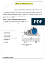 Exp3 Single Stage Piston Compressor