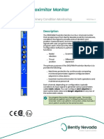 3500-40M Proximitor Monitor Datasheet - 141535 PDF