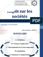 Impot Sur Les Societes PDF