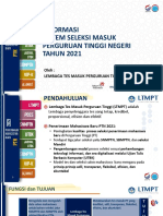 Informasi Sistem Seleksi Masuk PTN Tahun 2021 PDF