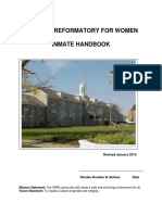 Ohio Womens Reformatory Inmate Handbook PDF