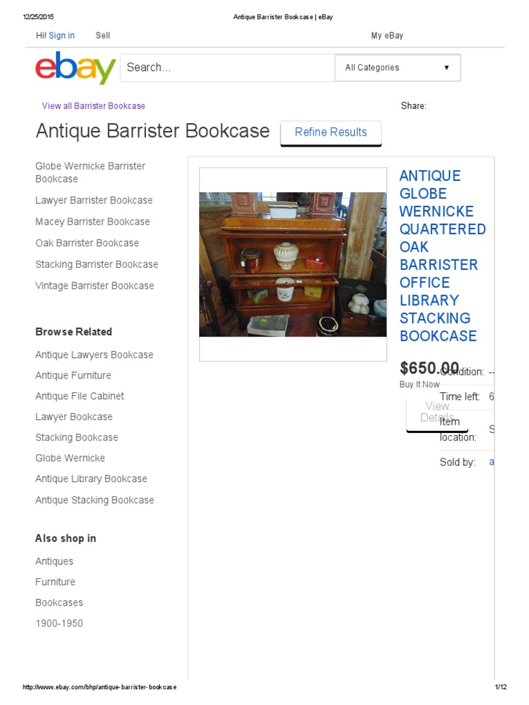 Antique Barrister Bookcase Ebay PDF PDF Bookcase Antique