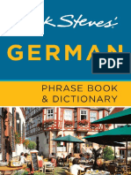 Rick Steves German Phrase Book D