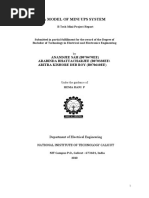 Project Report On Ups Distortion Rectifier
