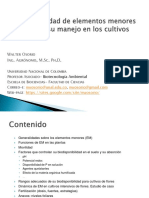 Disponibilidad de Elementos Menores y Su Manejo en Los Cultivos PDF