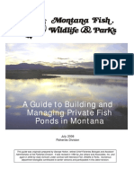 A Guide To Building and Managing Private Fish Ponds in Montana