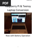 Laptop Conversion To Raspberry Pi