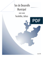 Plan de Desarrollo Municipal Tecolotlan
