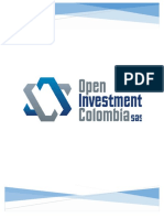 Análisis DOFA y PESTEL de Open Investment Colombia