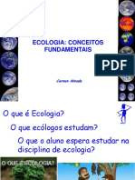 ECOLOGIA FUNDAMENTOS