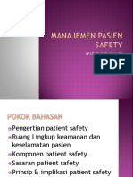 Manajemen Pasien Safety