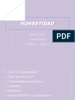 Honestidad - SENA