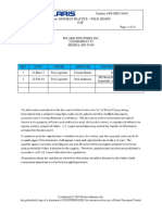 DFM Best Practice - Weld Design Ops-Spec-00931