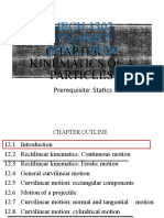 MECH 1302 Dynamics Chapter 12 Kinematics Particles Motion