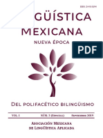 Revista Lingüística Mexicana PDF