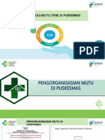 Pengorganisasian Mutu