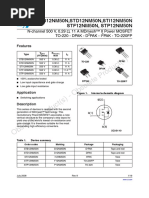 Obsolete Product(s) - Obsolete Product(s) : STB12NM50N, STD12NM50N, STI12NM50N STF12NM50N, STP12NM50N