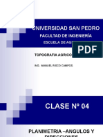 CLASE 04 - PLANIMETRIA -MEDIDA DE ANGULOS Y DIRECCCIONES.ppt