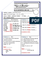 Hector Rojas Coronel - TAREA 08 DE ARITMÉTICA DE 1ERO SEC PDF